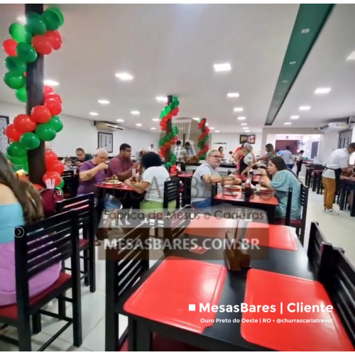 MesasBares - Cliente -  Trevo Churrascaria e Lanchonete - Ouro Preto do Oeste - RO